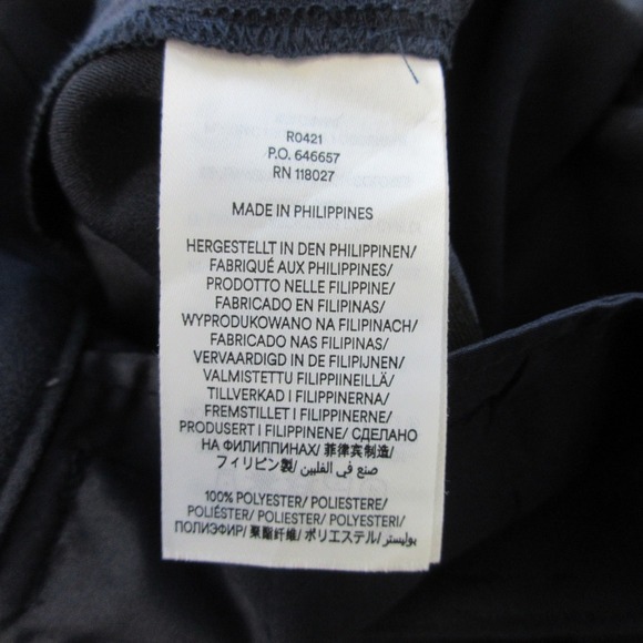 Boden Tie Waist Tapered Trousers Pants Women 6 Navy Blue High Rise Career 432 - Picture 4 of 10